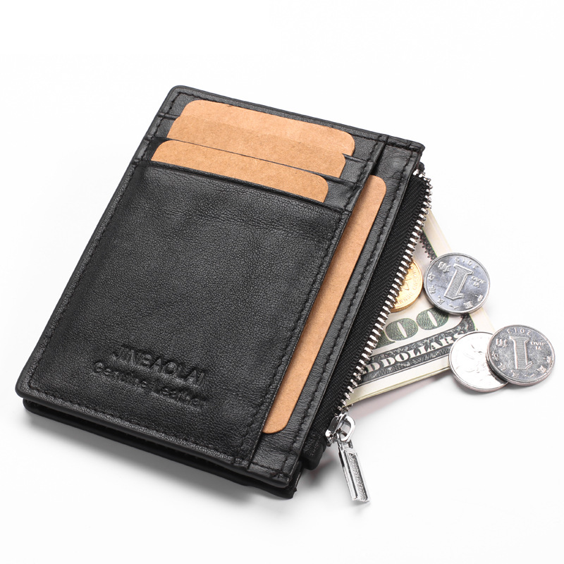 WALLET The Perfect Mens Minimalist Wallet - Dark Brown